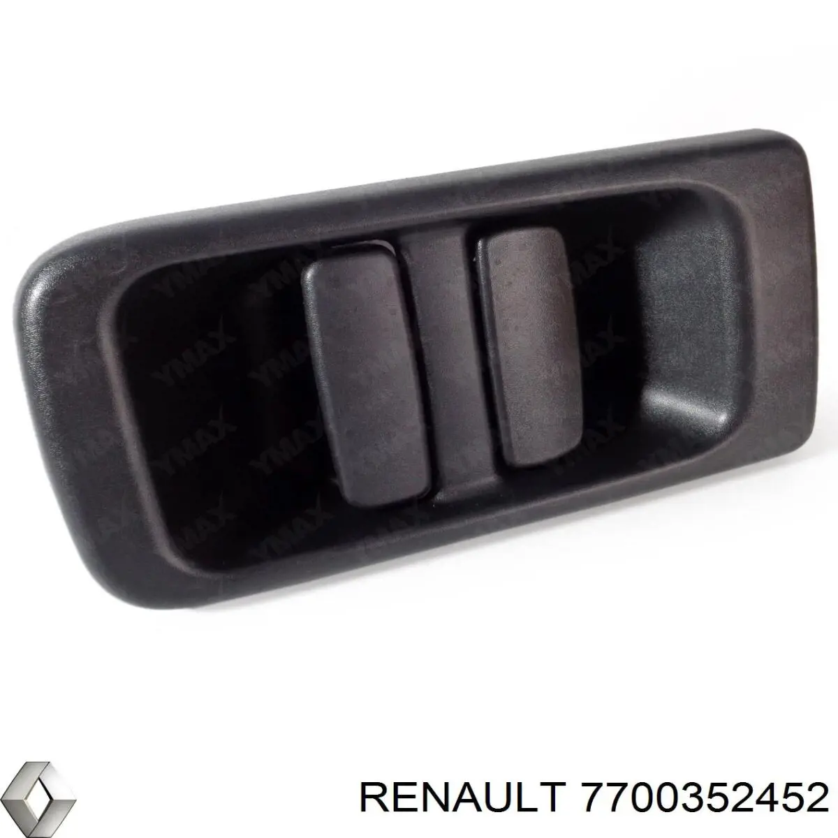 Купити 7700352452 Renault (RVI) Петля-зачіп (відповідна частина) замка задніх двостулкових дверей, правий верхній