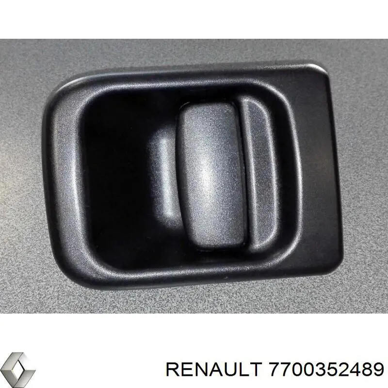 Ручка задніх дверей зовнішня Renault (RVI) 7700352489