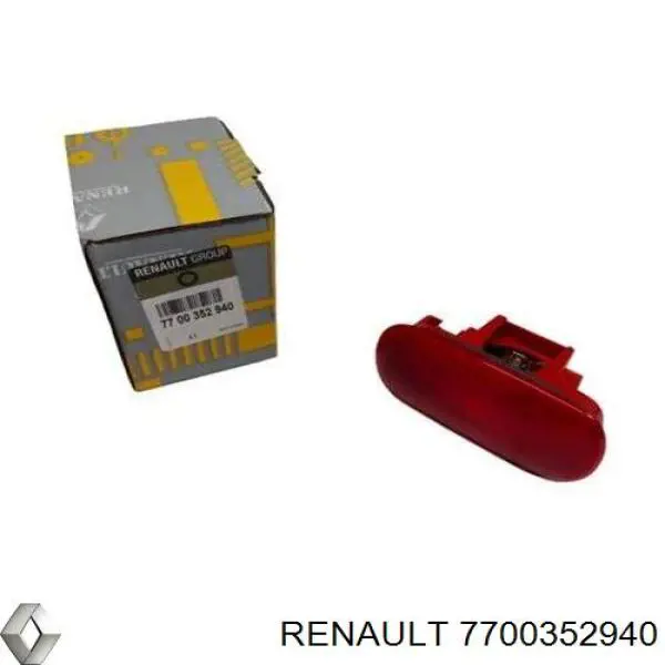 7700352940 Renault (RVI) стоп-сигнал заднього скла