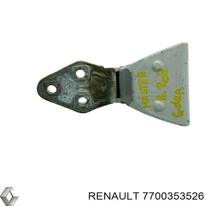 7700353526 Renault (RVI) петля передніх дверей