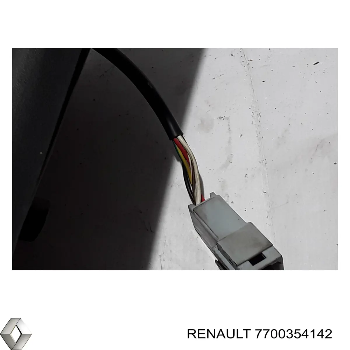 7700354142 Renault (RVI) дзеркальний елемент дзеркала заднього виду, лівого