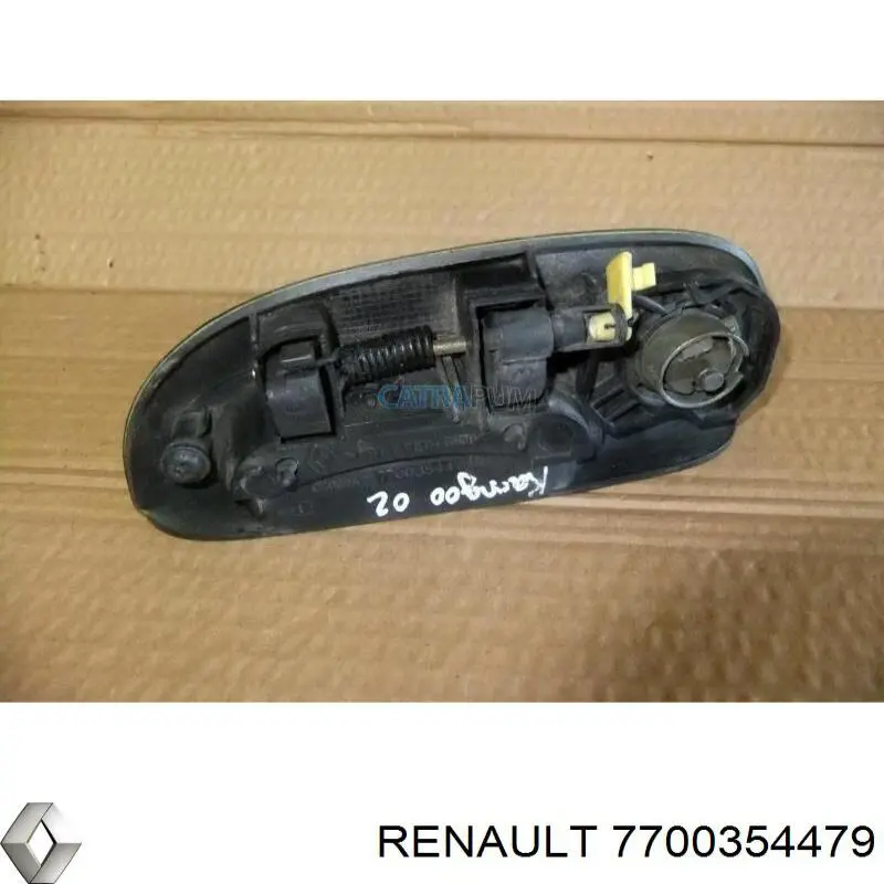 Ручка передньої двері зовнішня права Renault (RVI) 7700354479 ціна, від 4.23 USD