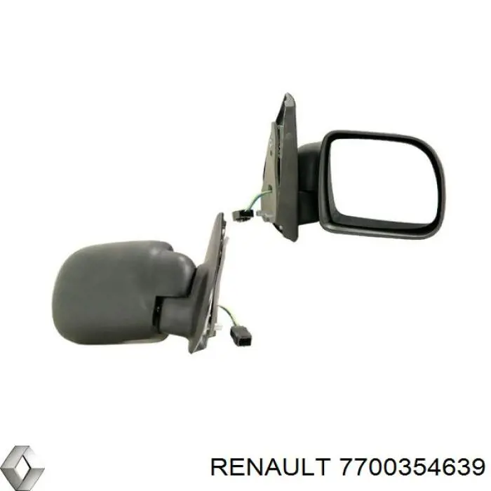 7700354639 Renault (RVI) дзеркало заднього виду, праве