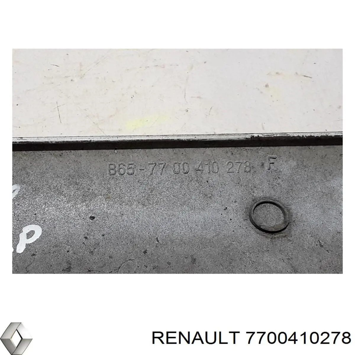 Молдинг передньої лівої двері 7700410278 Renault (RVI)
