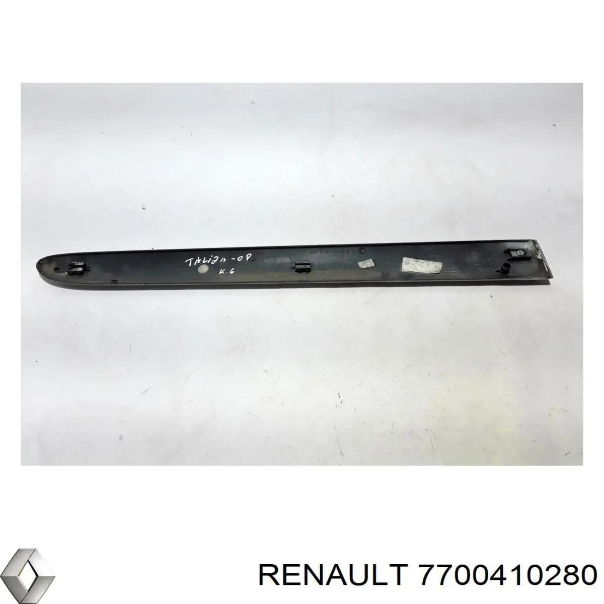 Молдинг задніх лівих дверей 7700410280 Renault (RVI)