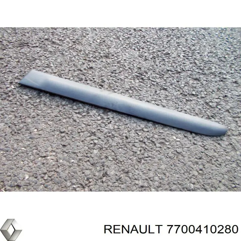 Молдинг задніх лівих дверей 7700410280 Renault (RVI)