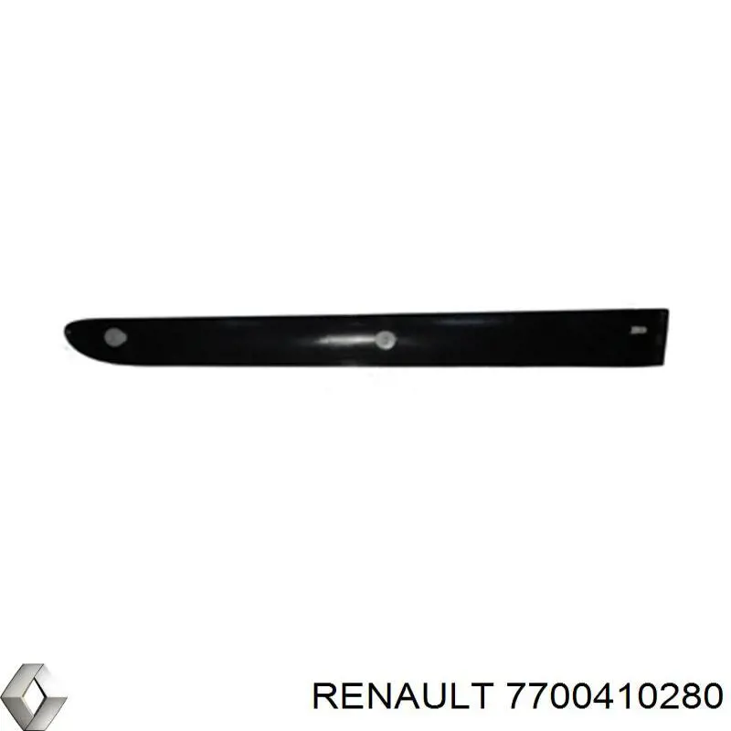 7700410280 Renault (RVI) молдинг задніх лівих дверей