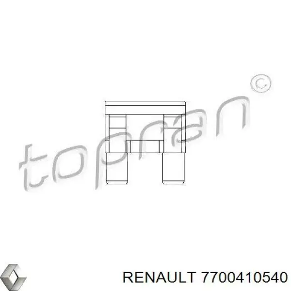 7700410540 Renault (RVI) Запобіжник