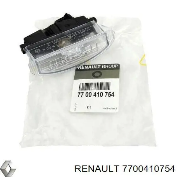 7700410754 Renault (RVI) Ліхтар освітлення номерного знака