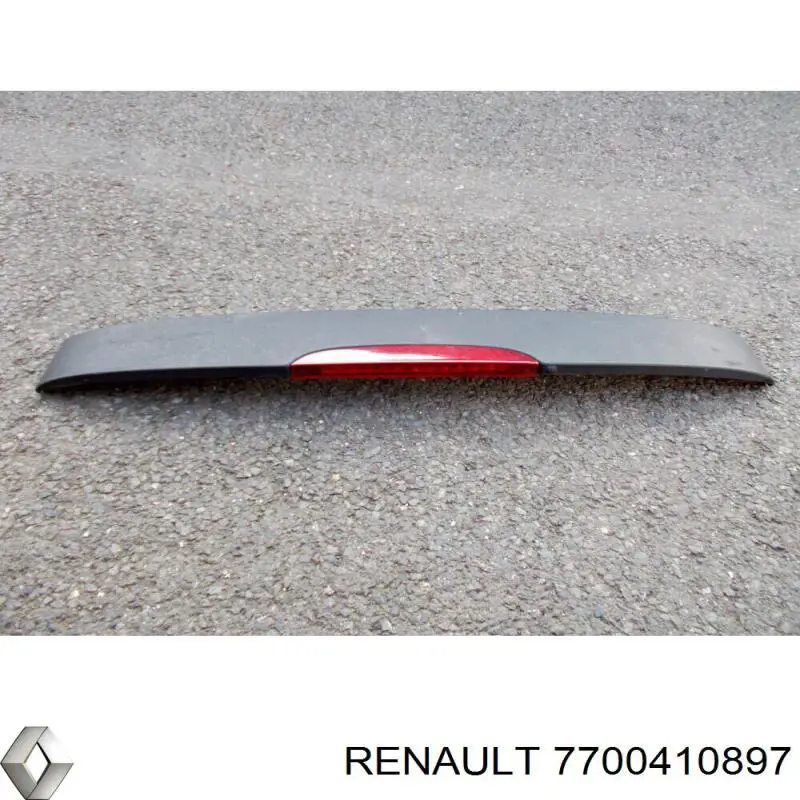 Спойлер 3/5-й, задніх дверей 7700410897 Renault (RVI)