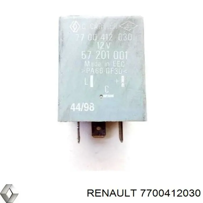 Реле електричне багатофункціональне Renault (RVI) 7700412030 ціна, від 2.15 USD
