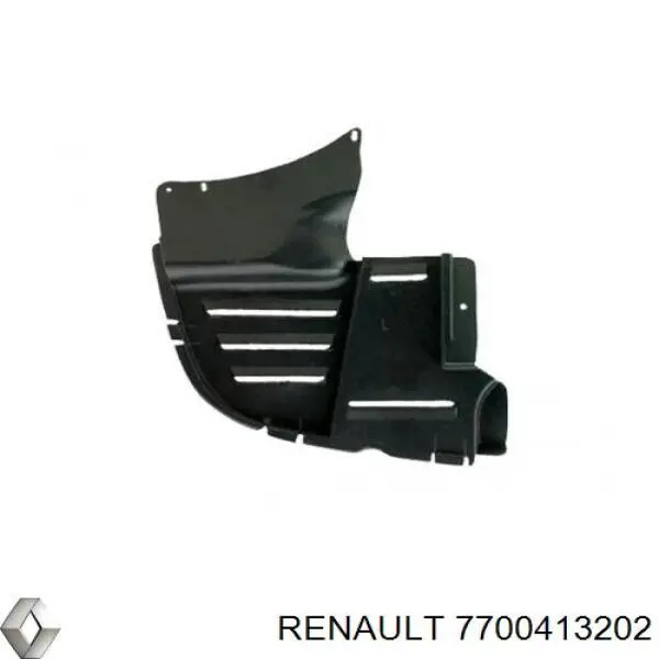 7700413202 Renault (RVI) Захист бампера переднього, лівий