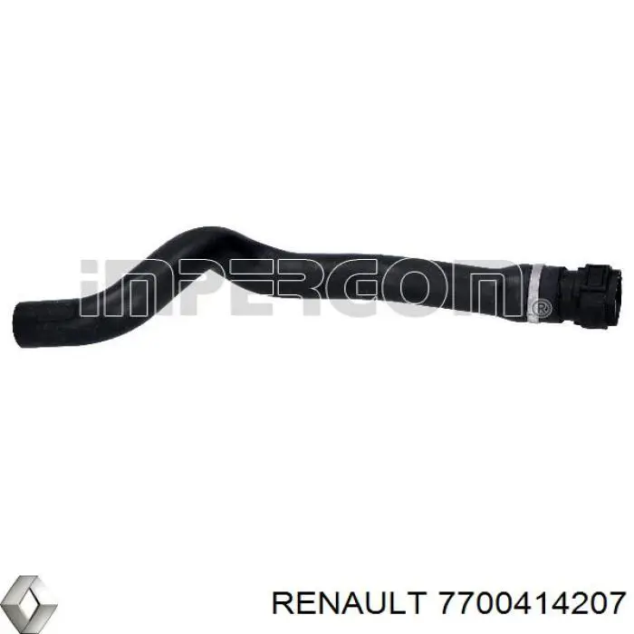 Купити 7700414207 Renault (RVI) Шланг радіатора опалювача/пічки, подача