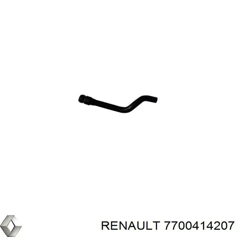 Шланг радіатора опалювача/пічки, подача Renault (RVI) 7700414207 ціна, від 11.41 USD