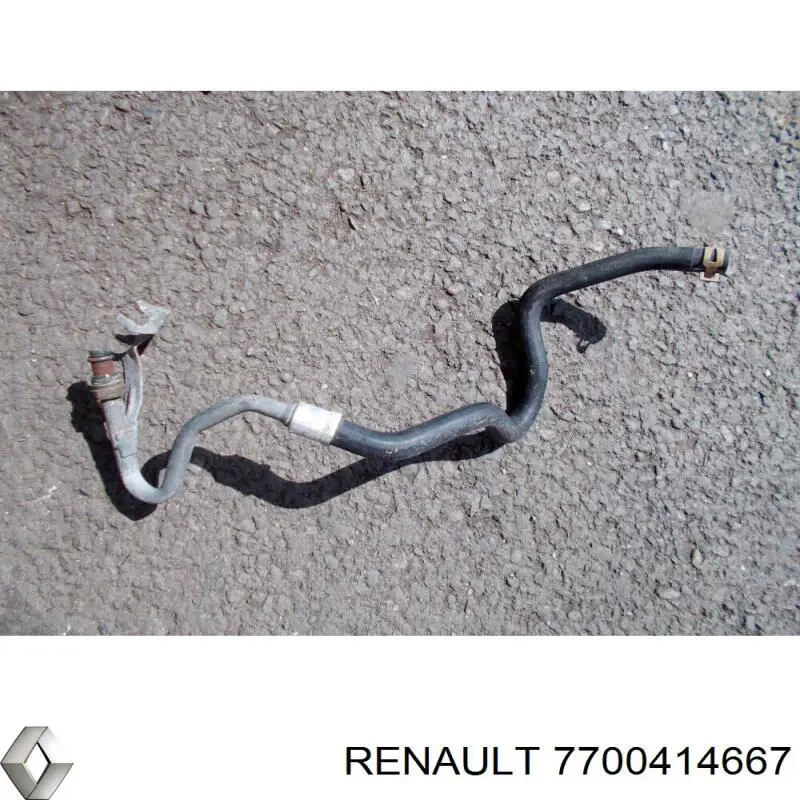 8200750164 Renault (RVI) Шланг ГПК, низького тиску, від рейки/механізму до бачка