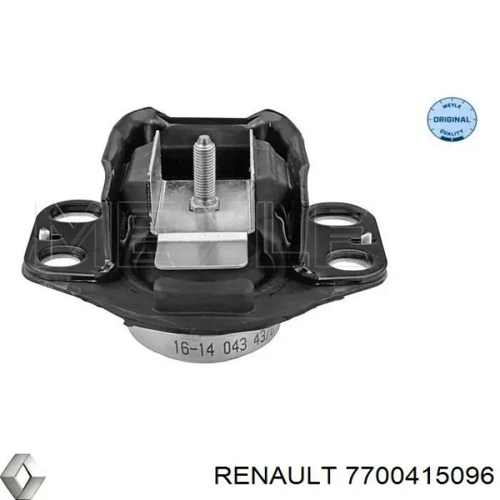 Подушка (опора) двигуна, передня Renault (RVI) 7700415096 ціна, від 26.76 USD