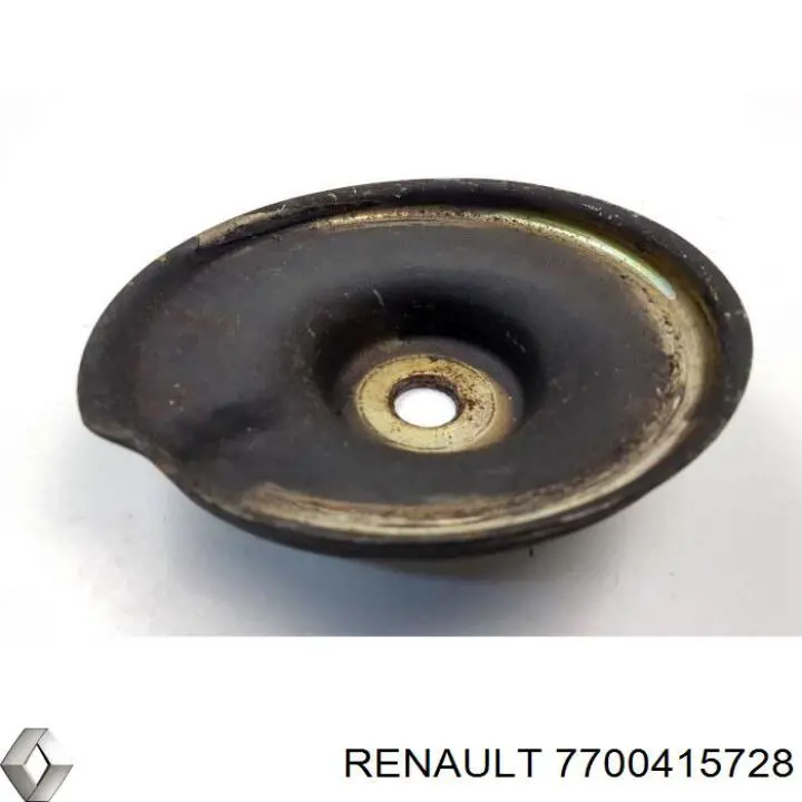 Купити 7700415728 Renault (RVI) Тарілка задньої пружини верхня, металева