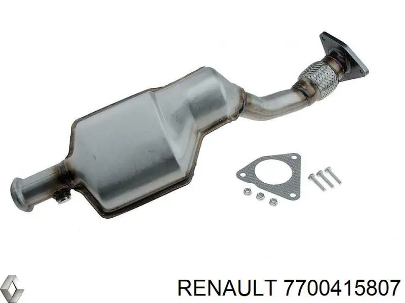 Купити 7700415807 Renault (RVI) Перетворювач відпрацьованих газів