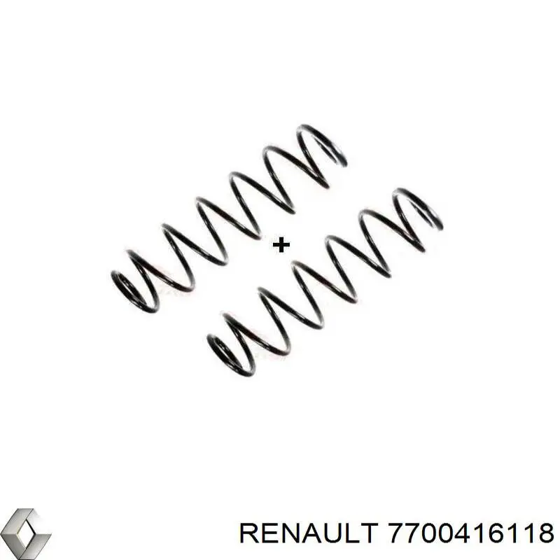 Купити 7700416118 Renault (RVI) Задні пружини