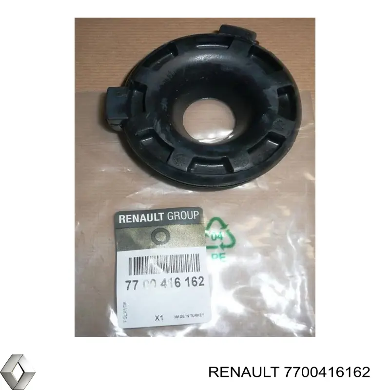 Проставка (гумове кільце) пружини задньої, верхня 7700416162 Renault (RVI)