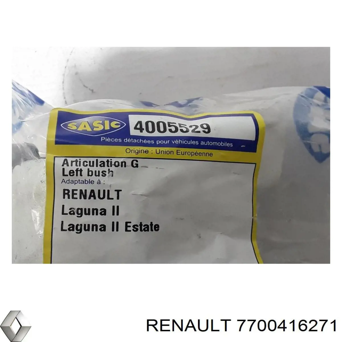 Сайлентблок задньої балки/підрамника Renault (RVI) 7700416271 ціна, від 15.08 USD