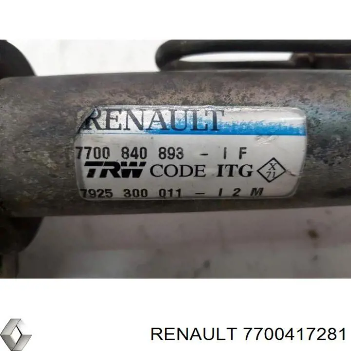 7700417281 Renault (RVI) Рейковий рульовий механізм