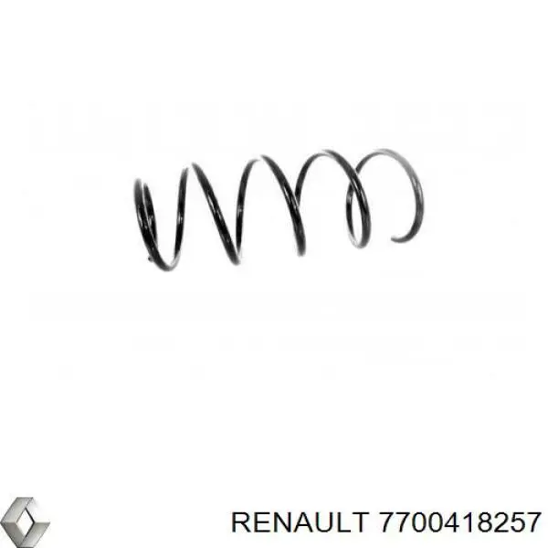 Пружина передня Renault (RVI) 7700418257 ціна, від 115.11 USD