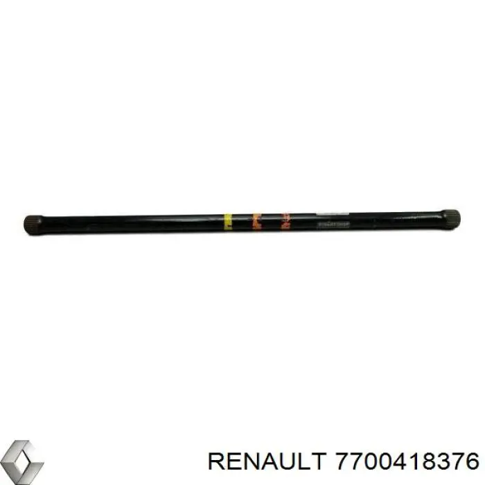 Торсіон задній лівий 7700418376 Renault (RVI)