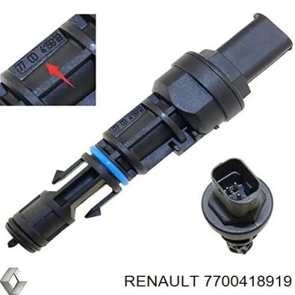 Купити 7700418919 Renault (RVI) Датчик швидкості обертання валу АКПП