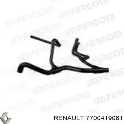 Купити 7700419061 Renault (RVI) Шланг/патрубок радіатора охолодження, нижній