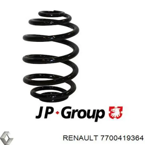 Пружина задня Renault (RVI) 7700419364 ціна, від 18.55 USD