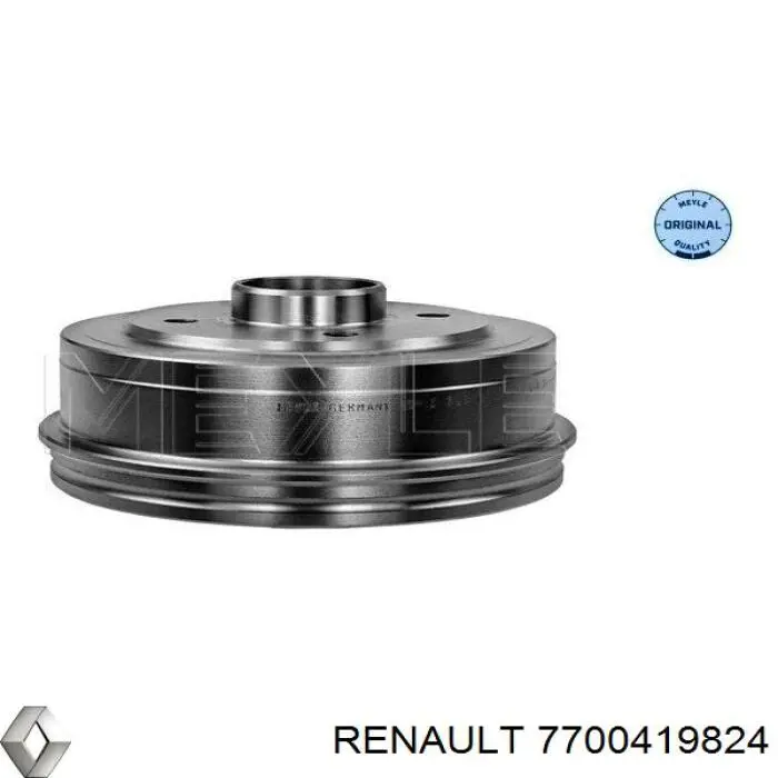 Купити 7700419824 Renault (RVI) Барабан гальмівний задній