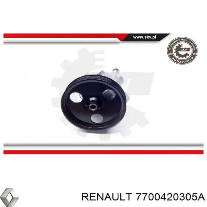 7700420305A Renault (RVI) Насос гідропідсилювача