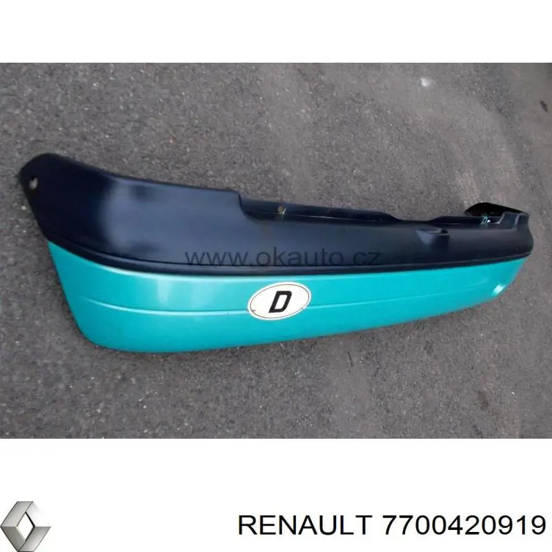 Купити 7700420919 Renault (RVI) Задній бампер