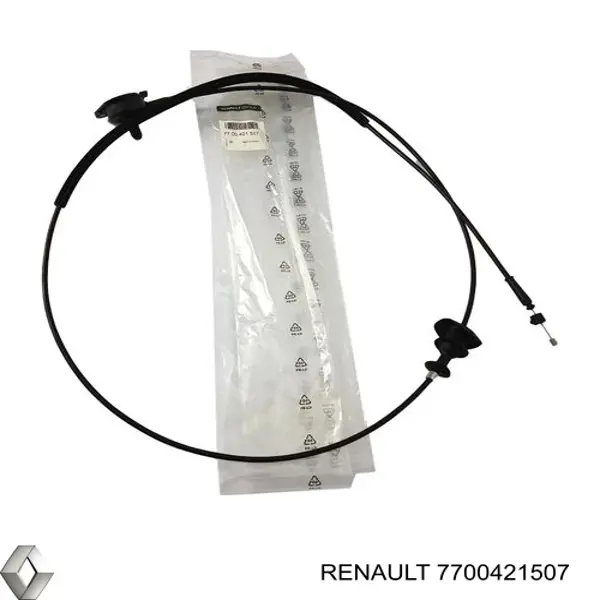 Трос відкриття капота Renault (RVI) 7700421507 ціна, від 92.28 USD