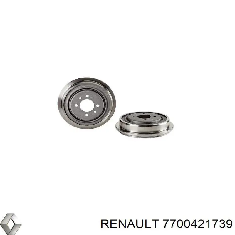 7700421739 Renault (RVI) Барабан гальмівний задній