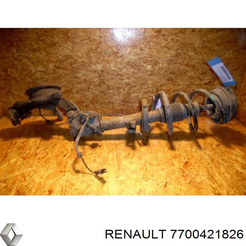 Вісь передня і поворотні кулаки Renault (RVI) 7700421826 ціна, від 15.20 USD