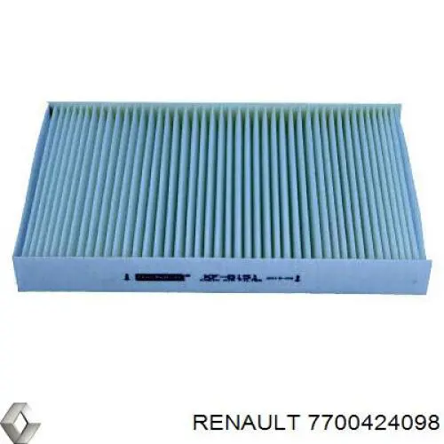 Купити 7700424098 Renault (RVI) Фільтр салону вугільний