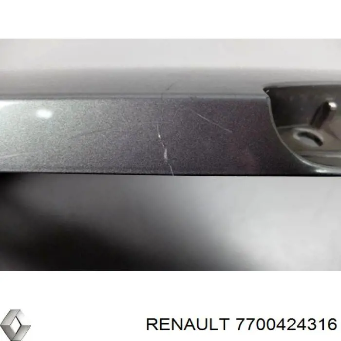 Спойлер на багажник Renault (RVI) 7700424316 ціна, від 14.68 USD