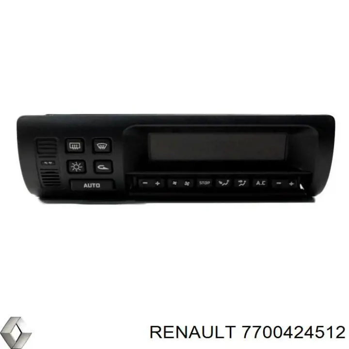 Регулятор вентилятора обігрівача Renault (RVI) 7700424512 ціна, від 42.28 USD