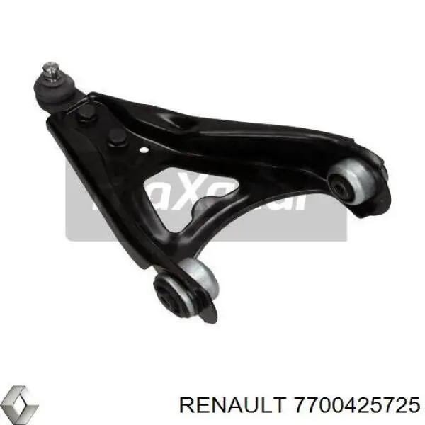 Важіль передньої підвіски нижній, правий Renault (RVI) 7700425725 ціна, від 32.67 USD
