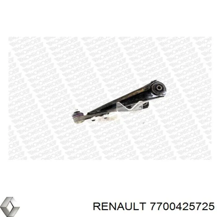 Важіль передньої підвіски нижній, правий 7700425725 Renault (RVI)