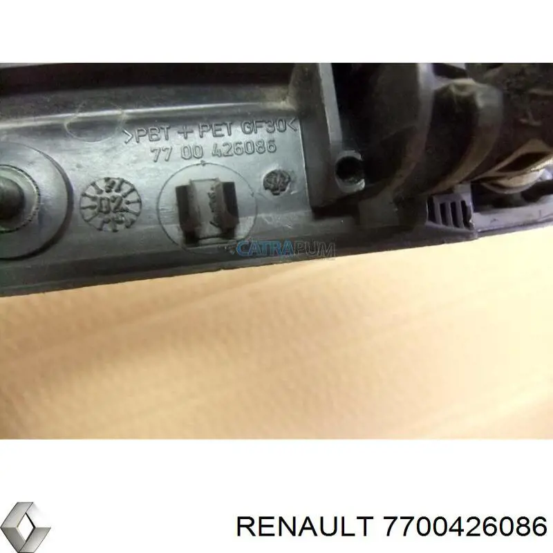 Купити 7700426086 Renault (RVI) Ручка дверей лівоих, зовнішня, перед/зад