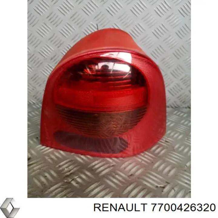 Ліхтар задній правий, зовнішній Renault (RVI) 7700426320 ціна, від 29.87 USD
