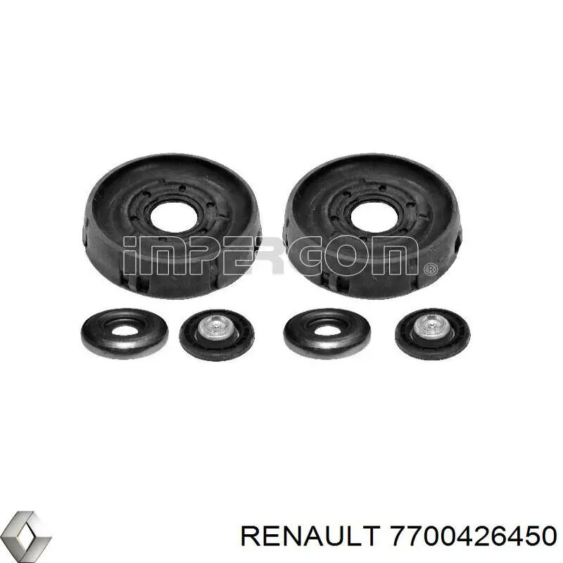 Опора стійки амортизатора переднього Renault (RVI) 7700426450 ціна, від 6.06 USD