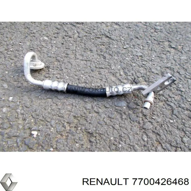 Шланг кондиціонера, від радіатора до осушувачу Renault (RVI) 7700426468 ціна, від 22.74 USD