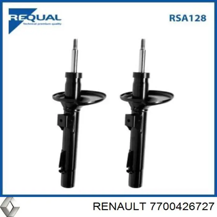 Амортизатор задній Renault (RVI) 7700426727 ціна, від 75.39 USD