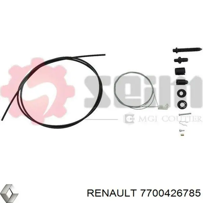 Купити 7700424886 Renault (RVI) Трос газу