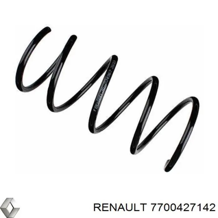 Пружина передня 7700427142 Renault (RVI)