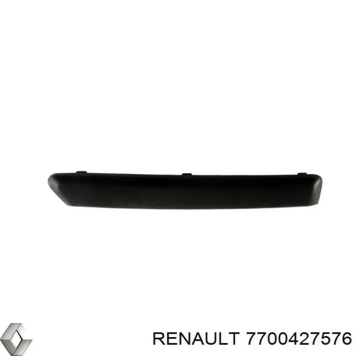 Молдинг заднього бампера, лівий Renault (RVI) 7700427576